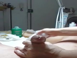 Cock wax sensual touch