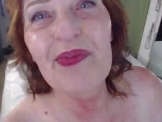 986 Surprise video for Sean telling him&comma; no BEGGING him to BREED me from adult Redhead DawnSkye1962