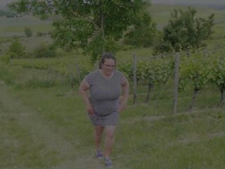 Lassie Mercedes - Masturbation in the Countryside Part 1: Outdoor perfected dirty movie