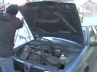 Cougar Cheats on Husband with Car Mechanic: Free xxx clip 87