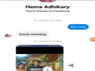Facebookhot aunty hema movs henne naken kroppen i facebook samtale